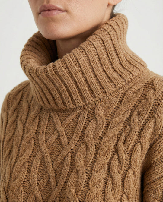 Elegantes Warmes Strickkleid Winter | Heidi-Mode