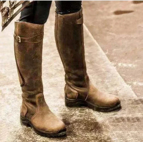 Damen wasserdichte thermische Stiefel mit rutschfester Sohle
