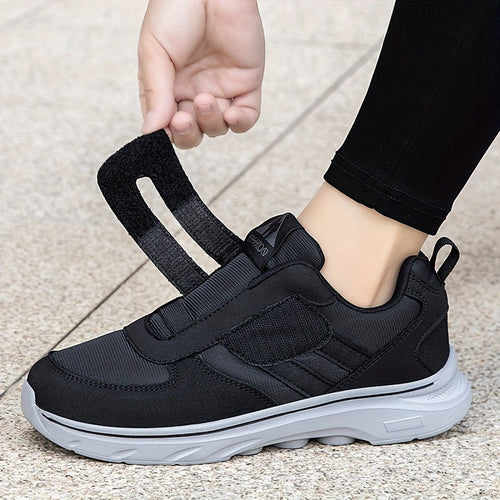 Damen und Herren Laufschuhe atmungsaktiv mit Klettverschluss