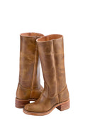 Damenstiefel mit Blockabsatz Klassisch