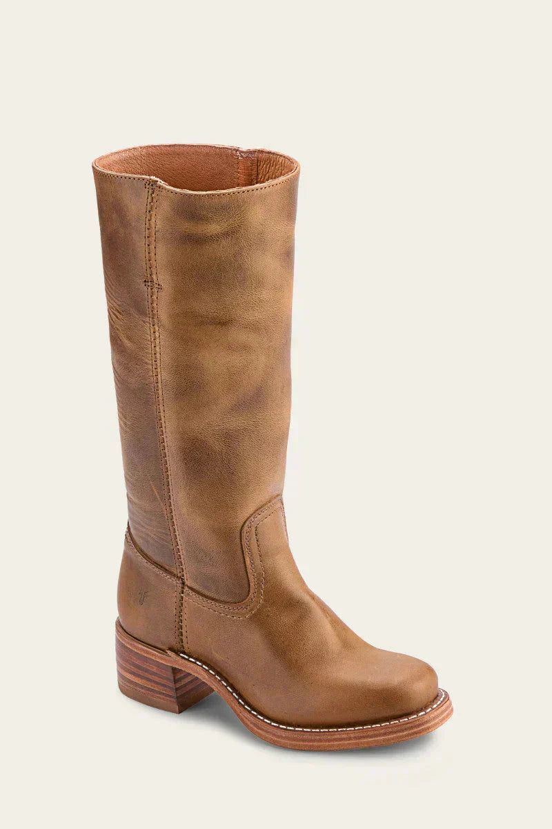 Damenstiefel mit Blockabsatz Klassisch