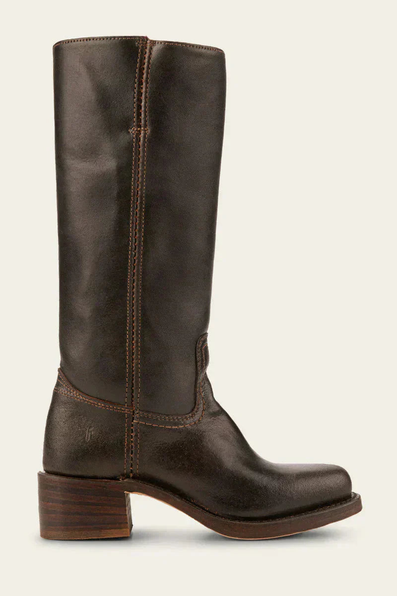 Damenstiefel mit Blockabsatz Klassisch