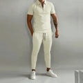 Elegantes Herren-Set bestehend aus Polo und eleganter Hose