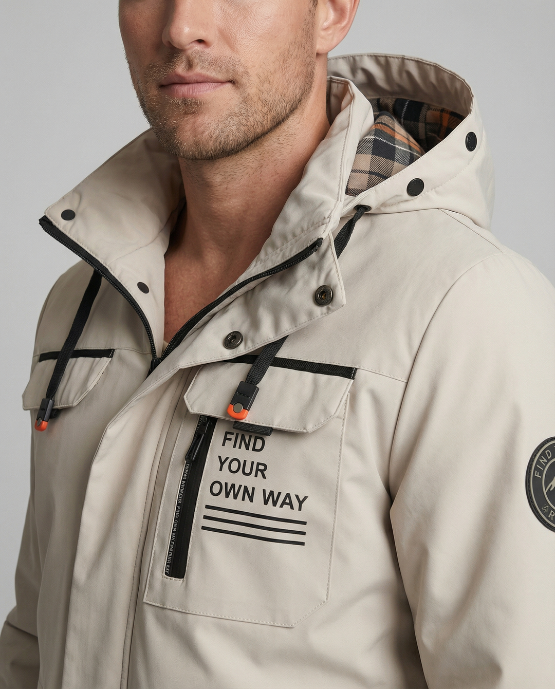 Wind-Winterjacke für extreme Bedingungen