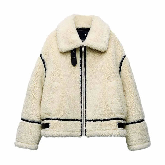 Shop Nory | Weiche, Warme Teddyjacke