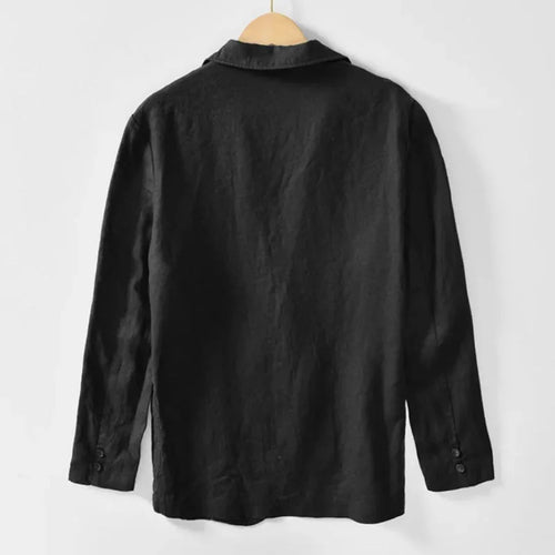 Lässiger Leinen Blazer