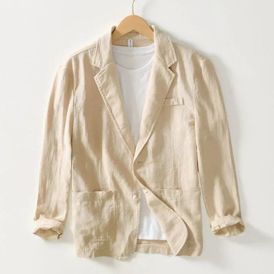 Lässiger Leinen Blazer