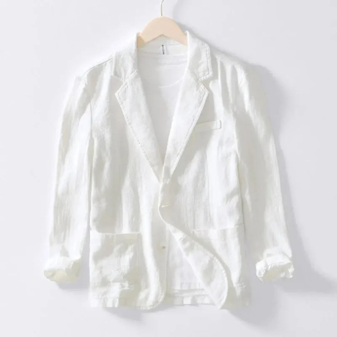 Lässiger Leinen Blazer