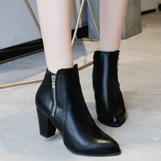 Stiefeletten mit Hohem Absatz