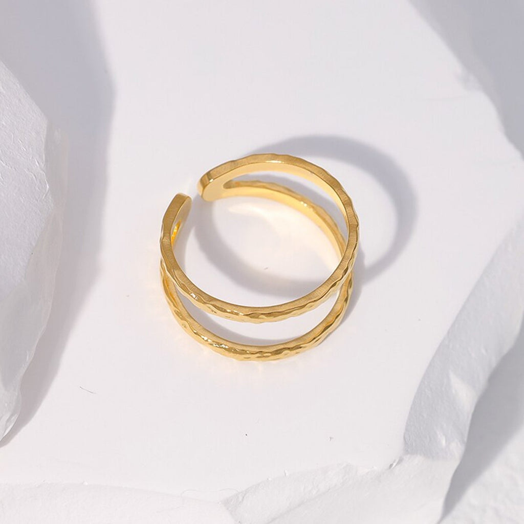 Einfacher Trend Edelstahlring | Shop Nory