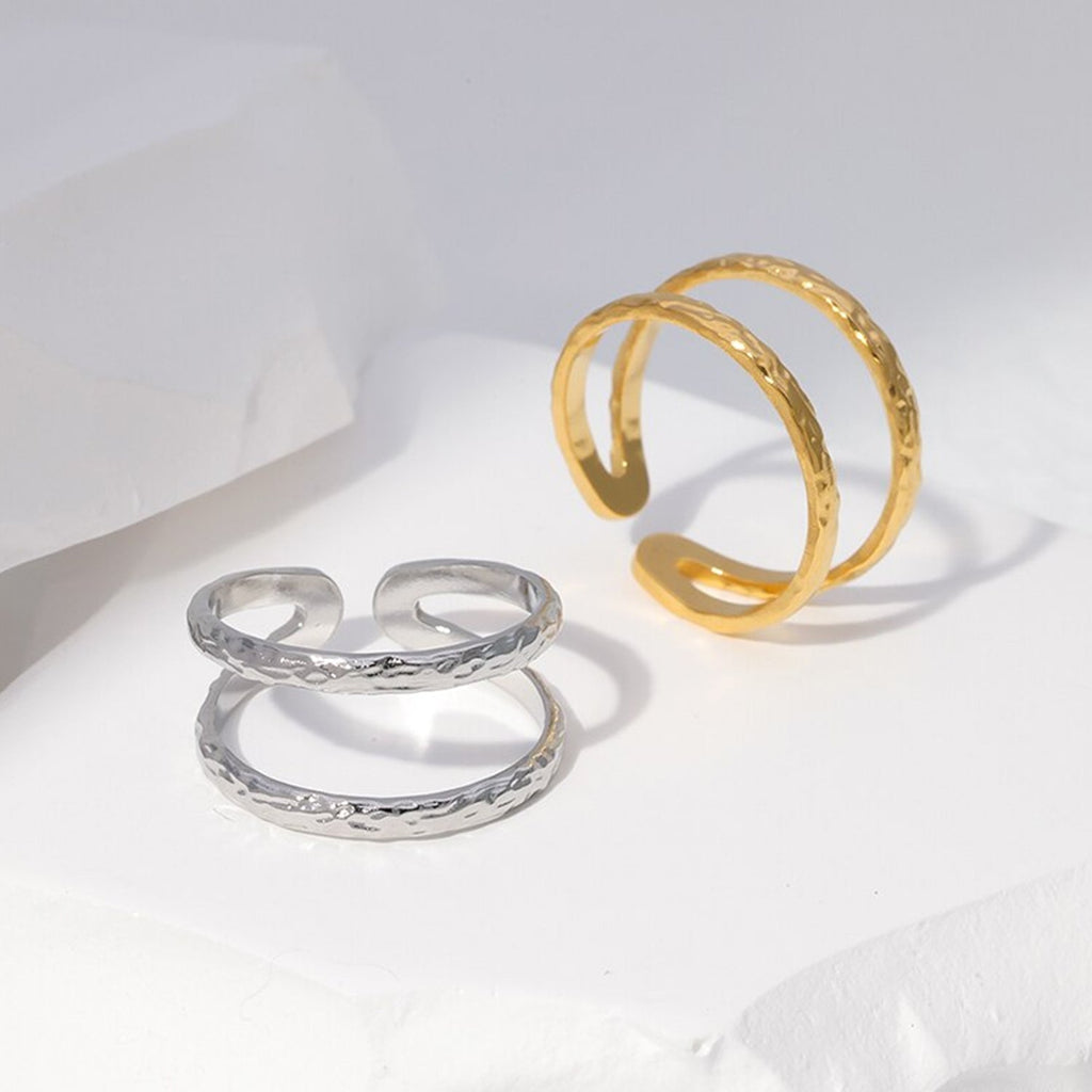 Einfacher Trend Edelstahlring | Shop Nory