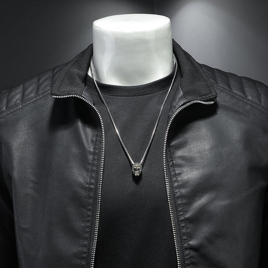 Lederjacke