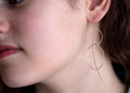 Durchzieher-Ohrringe mit verschlungenen Ringen | Shop Nory
