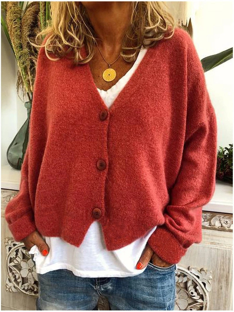 Kuschelige Strickjacke