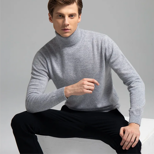 Stilvolle Rollkragenpullover