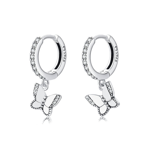 Strahlende Schmetterlings-Ohrringe – Lyrielle | Shop Nory