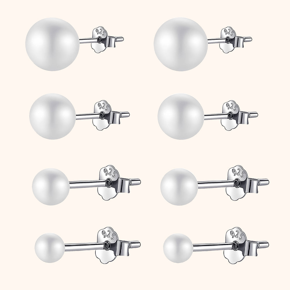 Stilvolle Perlen-Ohrstecker – Celina | Shop Nory