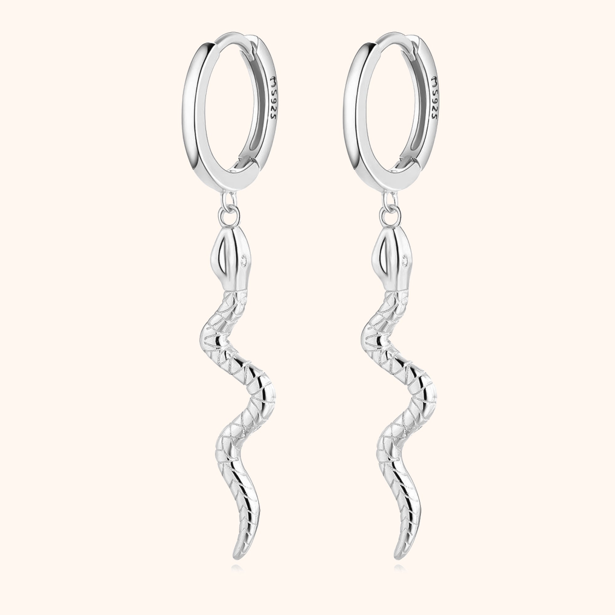 Stilvolle Schlangen-Ohrringe – Selene | Shop Nory