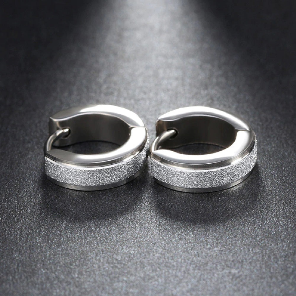 Gold & Silver Titanstahl Antiallergische Kleine Creolen | Shop Nory