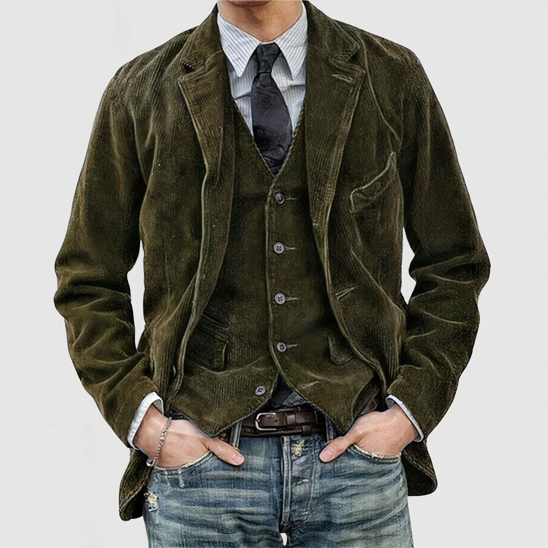 Lässige Cordjacket