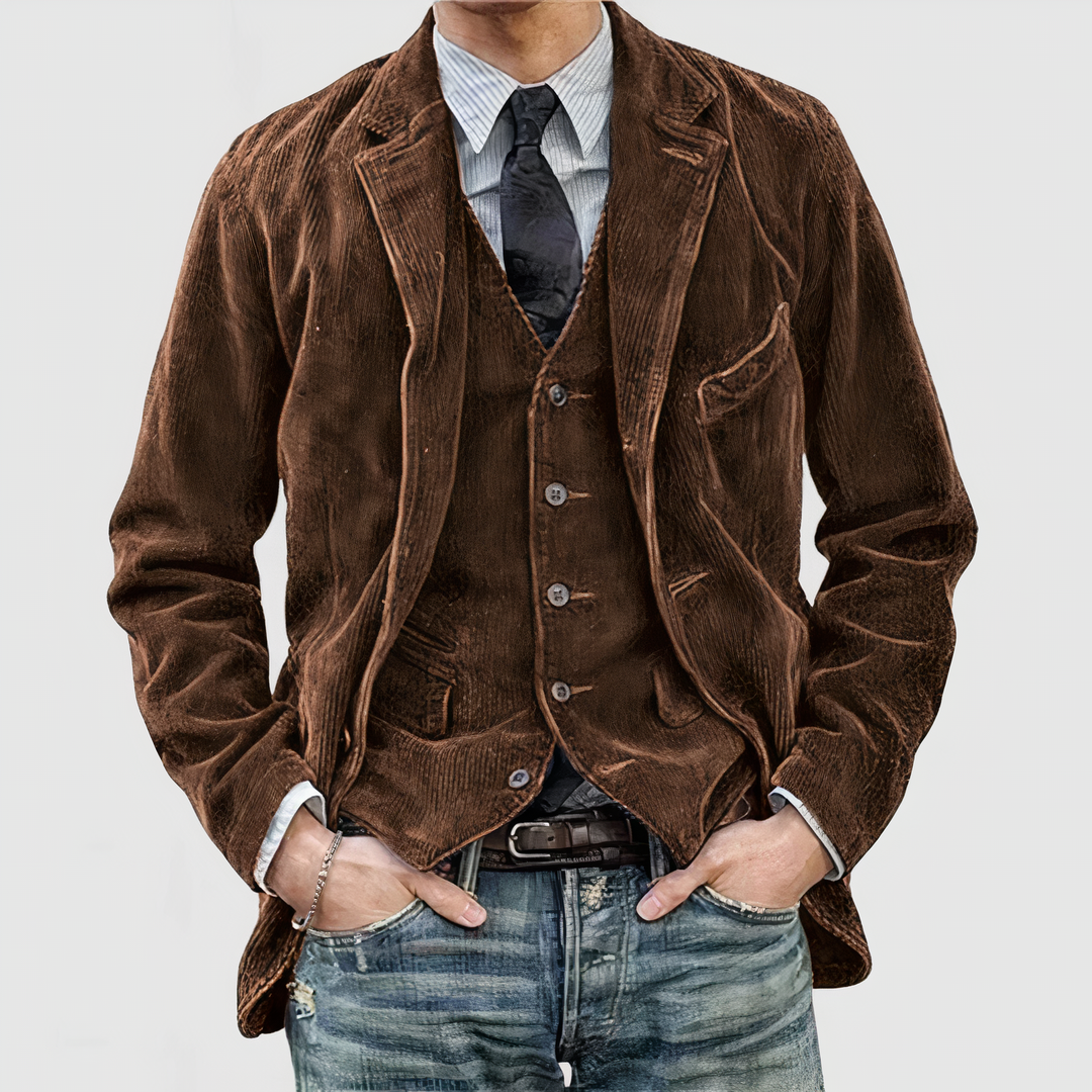 Lässige Cordjacket