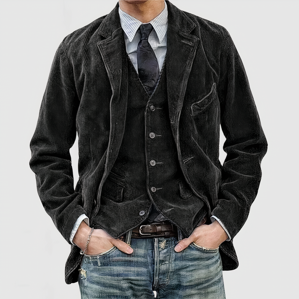 Lässige Cordjacket