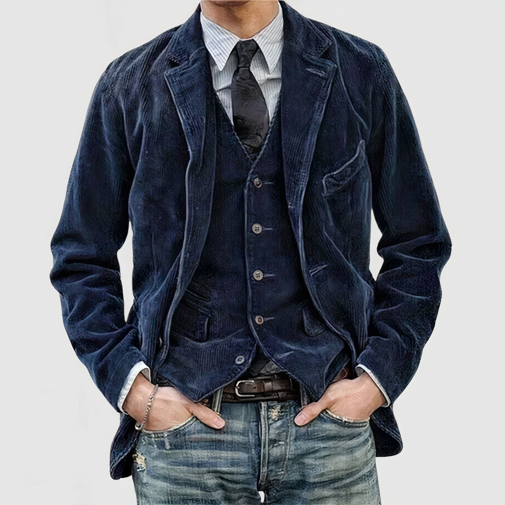 Lässige Cordjacket