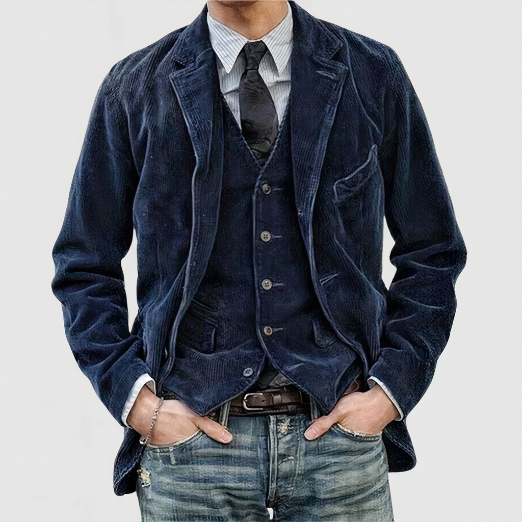 Lässige Cordjacket