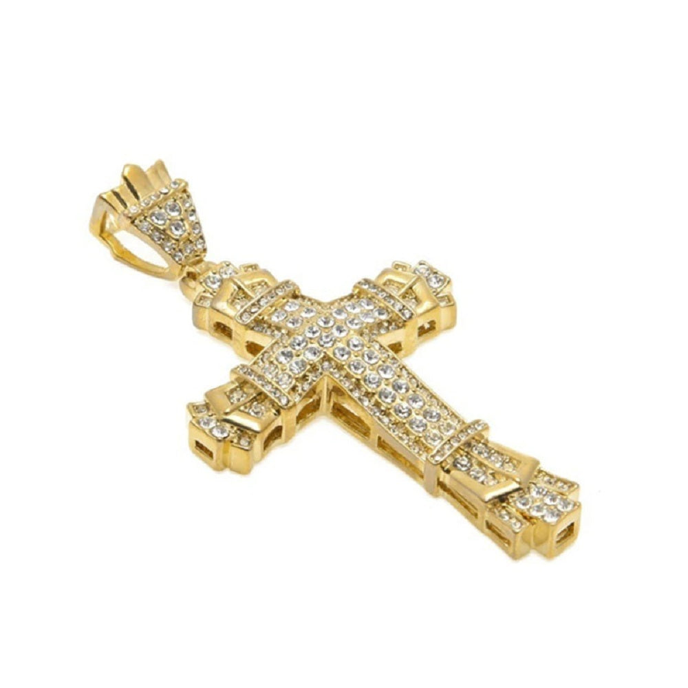 Luxus Infinity Strass Kreuz Anhänger & Halskette | Shop Nory