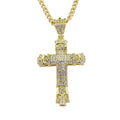 Luxus Infinity Strass Kreuz Anhänger & Halskette | Shop Nory