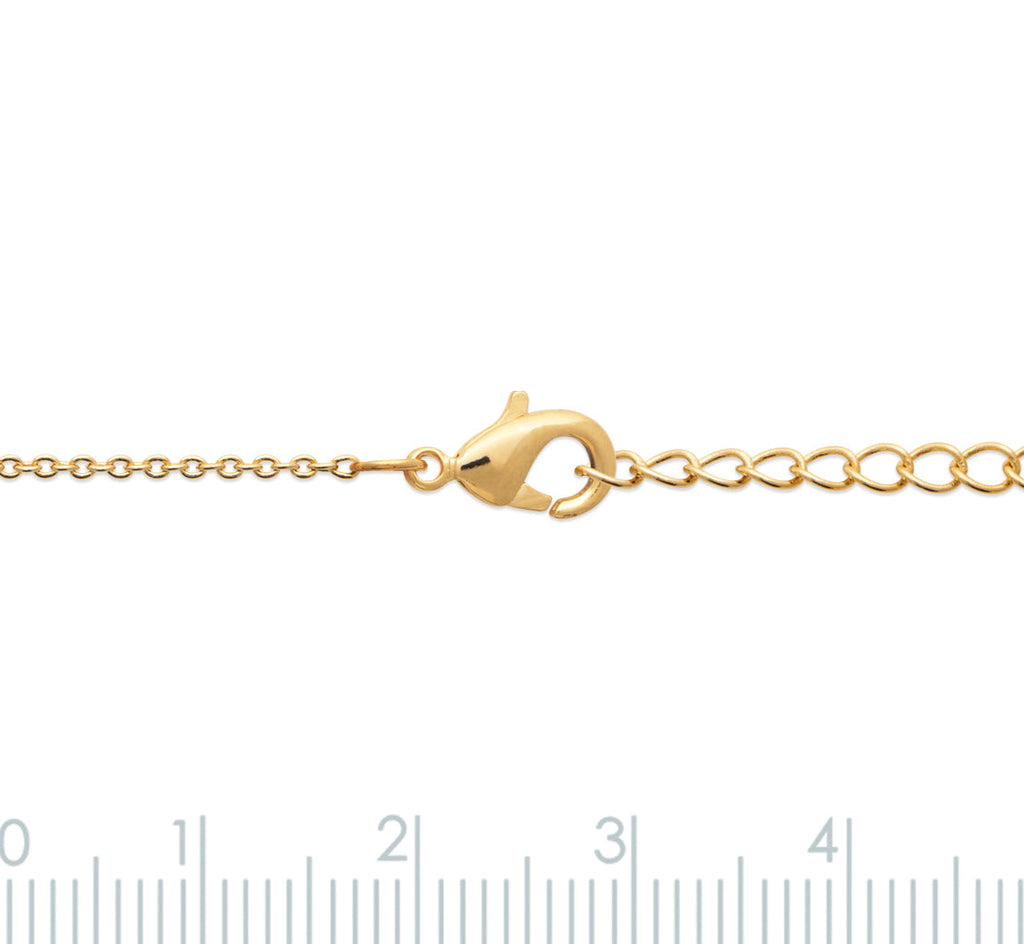 Echtsteinarmband - Grüner Quarzit - 18K vergoldet | Shop Nory
