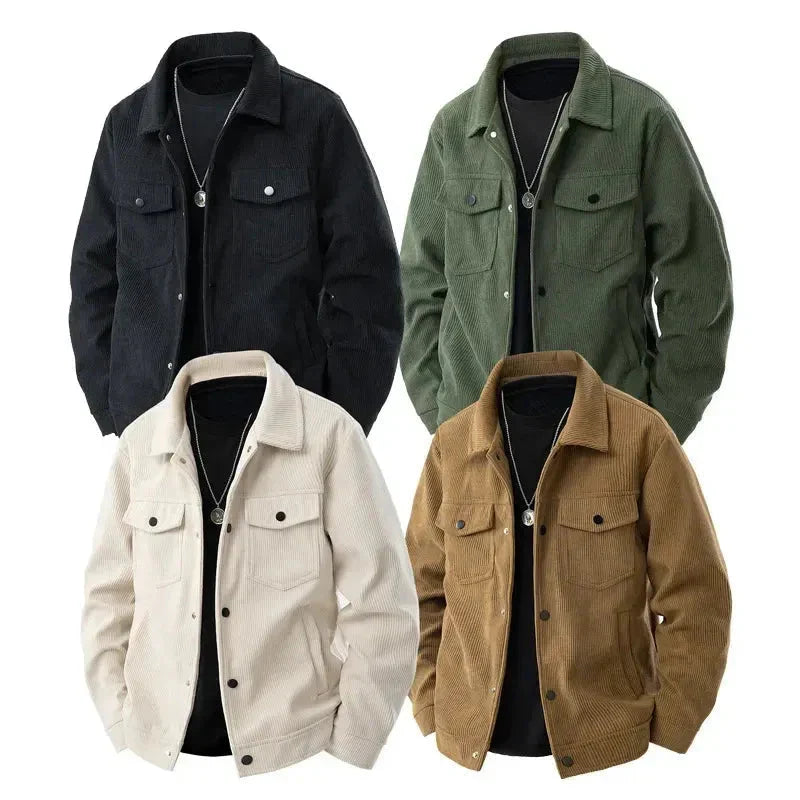 Klassische Cordjacke