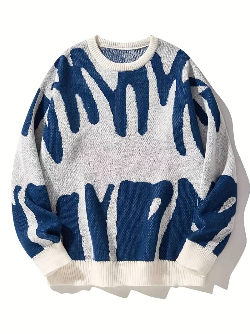 Pullover Aus Baumwollmischung