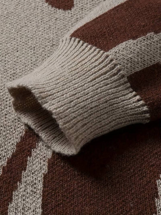 Pullover Aus Baumwollmischung