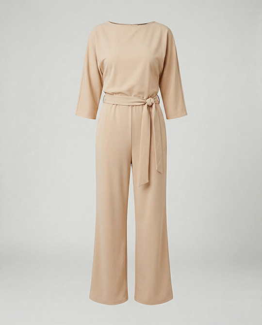 Stylischer Jumpsuit mit Gürtel