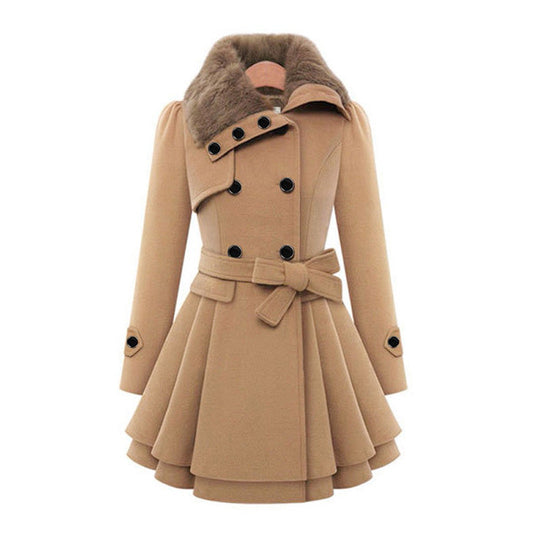 Eleganter Wintermantel