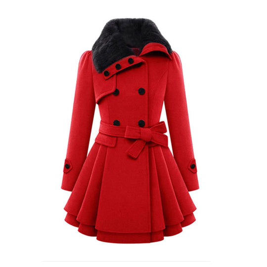 Eleganter Wintermantel