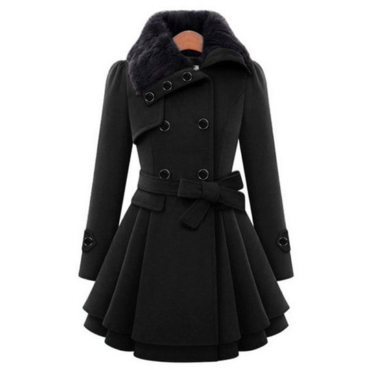 Eleganter Wintermantel