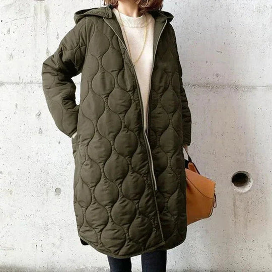 Stilvolle Leichte Lange Pufferjacke - Mühelose Wärme & Moderner Stil