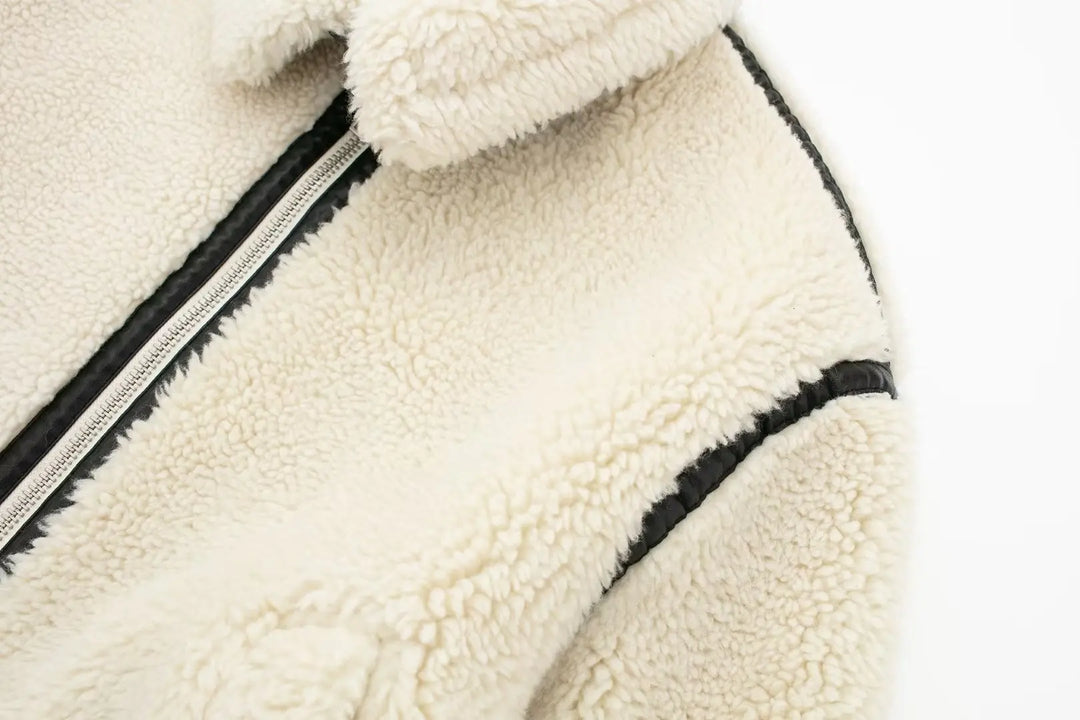 Shop Nory | Weiche, Warme Teddyjacke