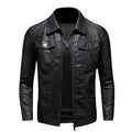 Klassische Stylische Herren Lederjacke