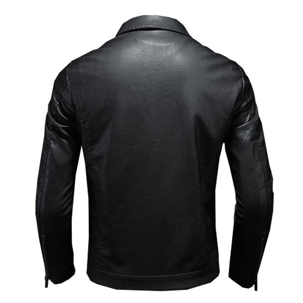 Klassische Stylische Herren Lederjacke