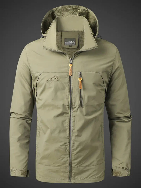 Wasserdichte Regenjacke für Herren - Funktional & Stilvoll