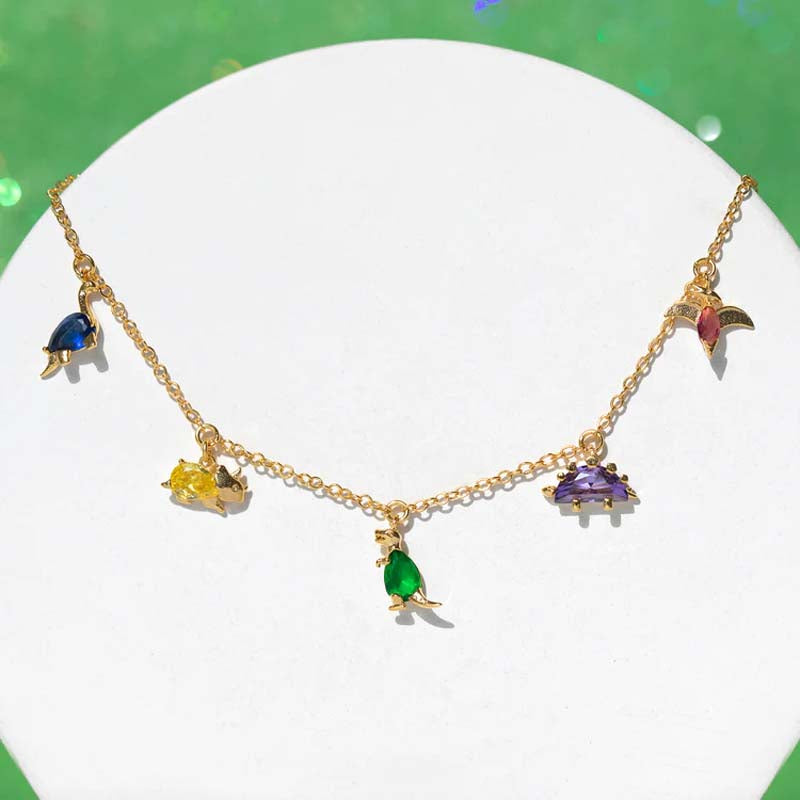 Bunte Anhänger-Halskette | Shop Nory