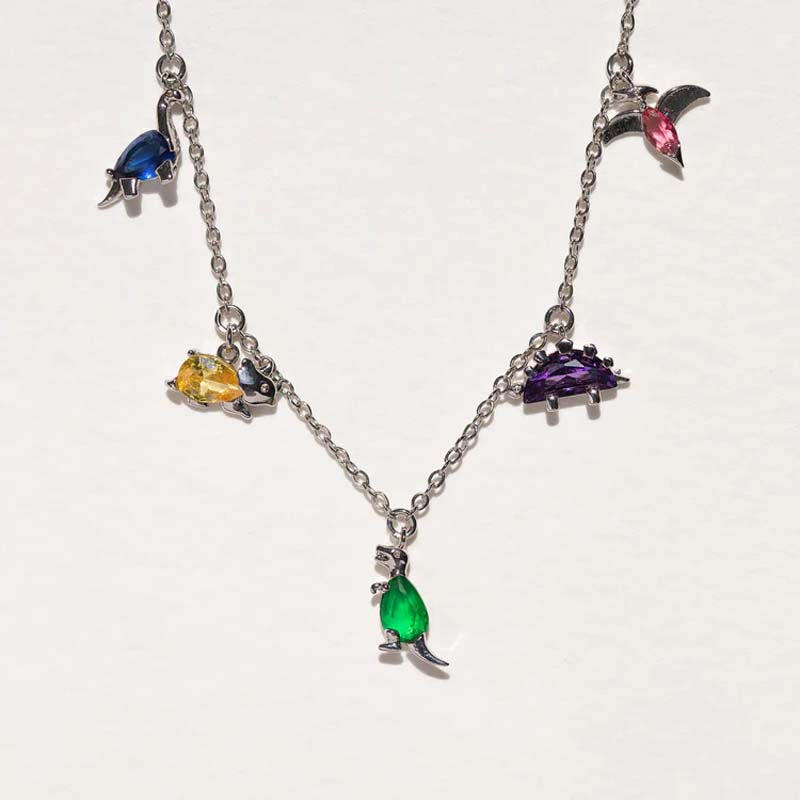 Bunte Anhänger-Halskette | Shop Nory