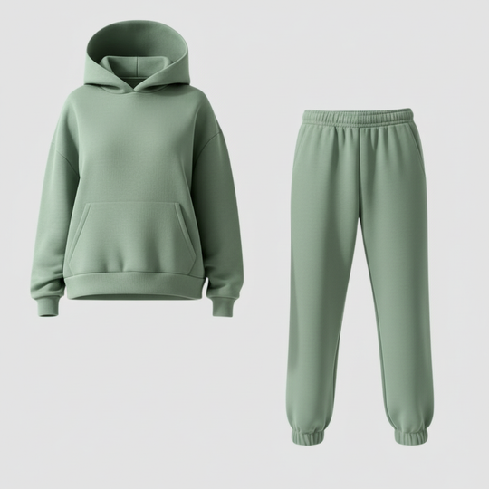 Jogging Set Damen Komfort Weiches Set Loungewear