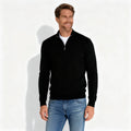 V-Ausschnitt Zipper Pullover