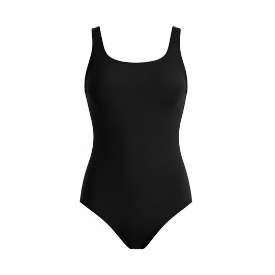 Einteiliger Sport-Badeanzug mit Ombre-Design