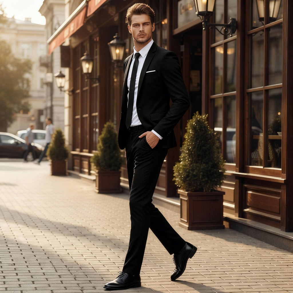 ShopNory | Herren Business Anzug 2-teilig – Sakko & Hose