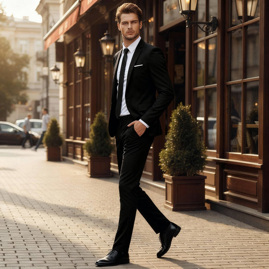 ShopNory | Herren Business Anzug 2-teilig – Sakko & Hose
